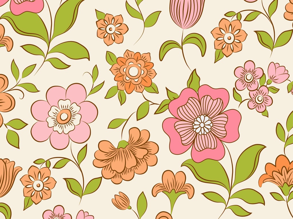 download flower pattern illustration clip art