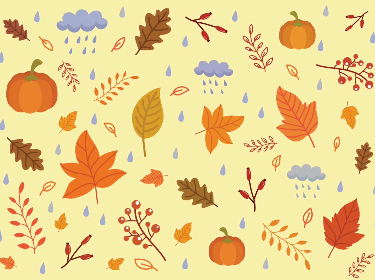 Free Autumn Background Vectors Vector Art & Graphics