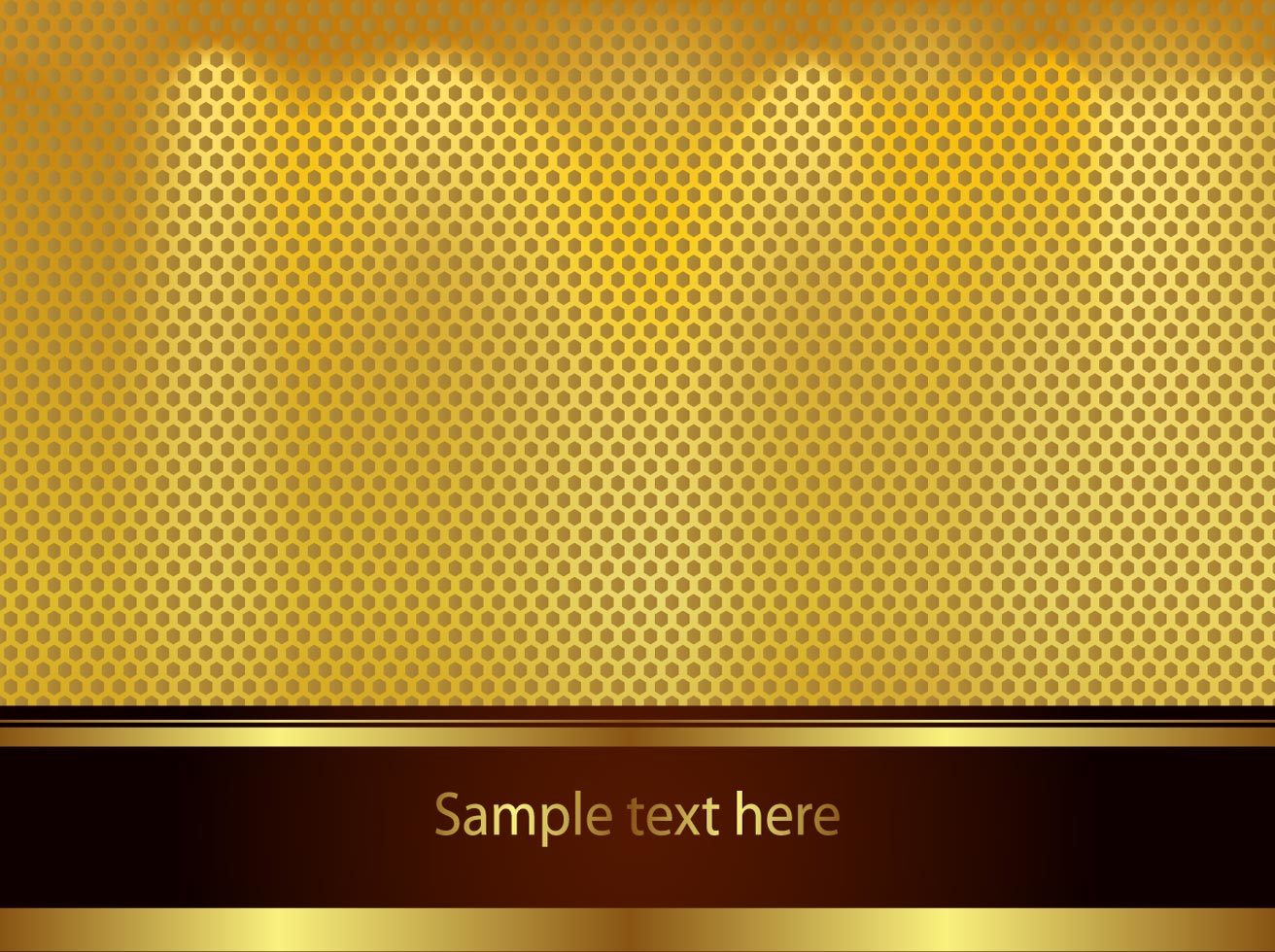 Gold Background Vector Vector Art & Graphics | freevector.com
