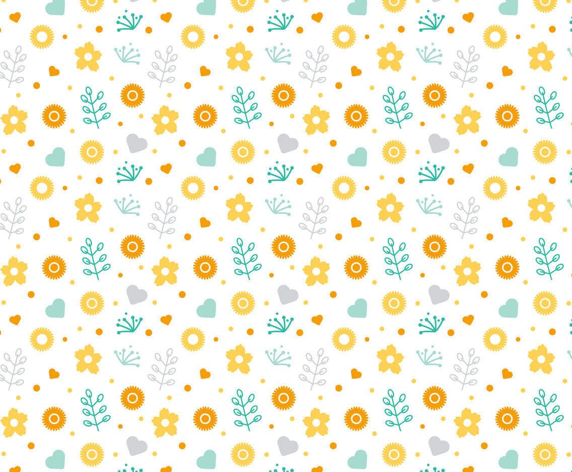 Free Floral Pattern #1 Vector Art & Graphics | freevector.com
