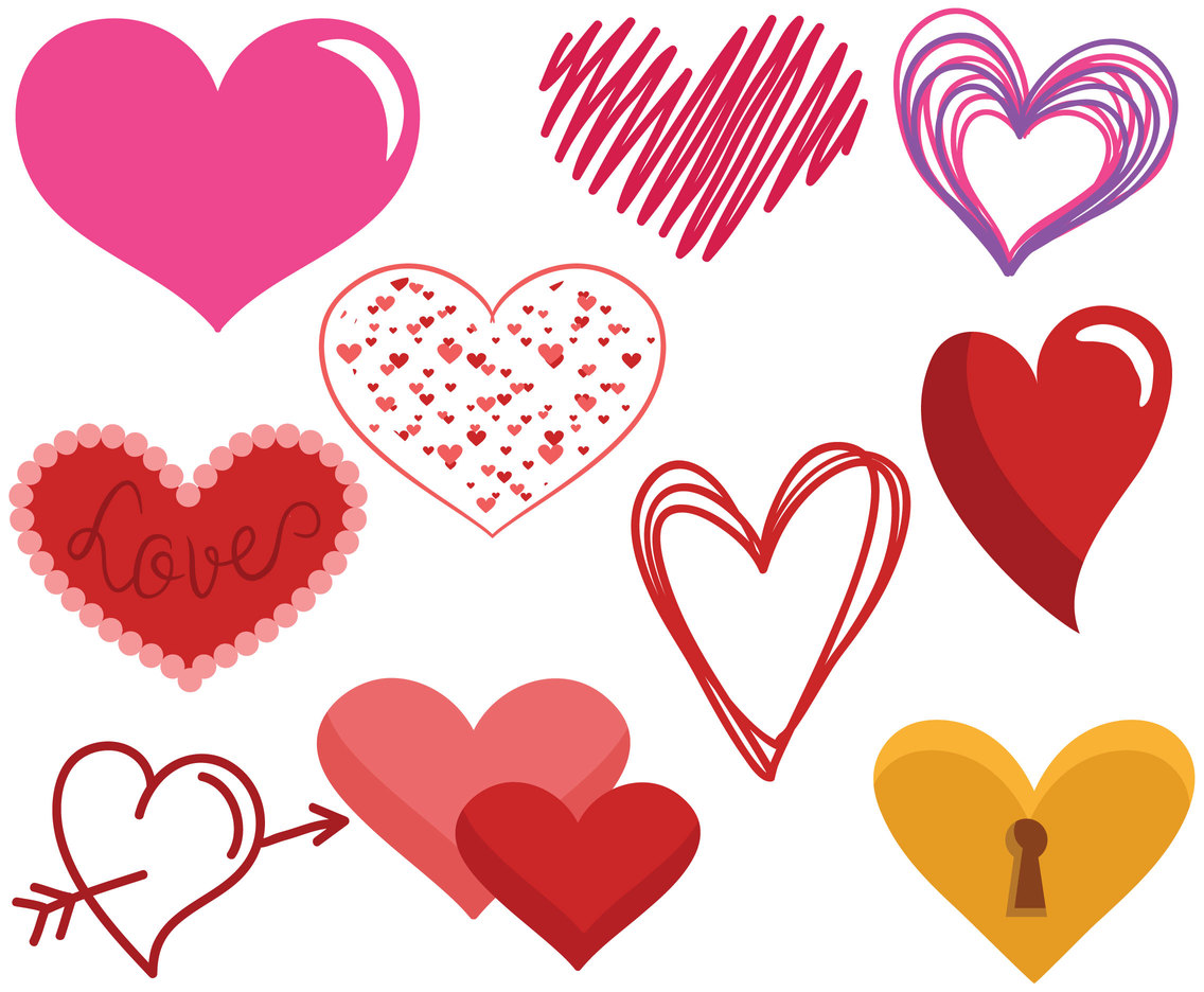 Love heart Vectors & Illustrations for Free Download