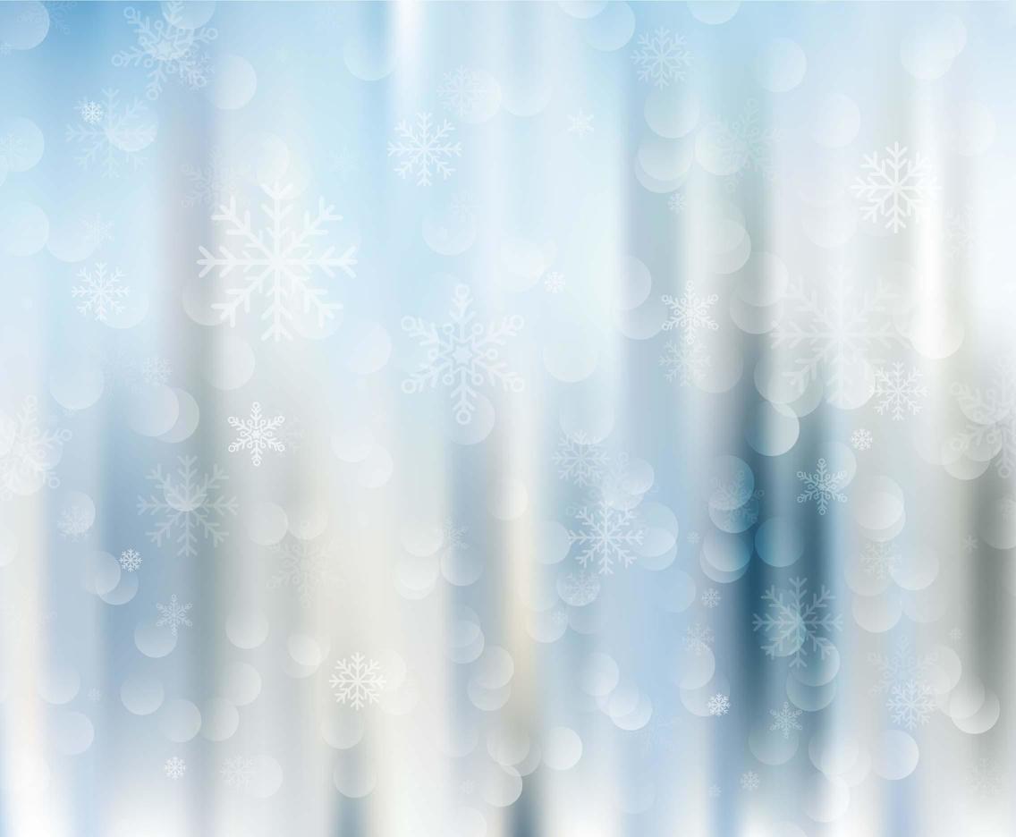 Free Vectors: Winter Backgrounds