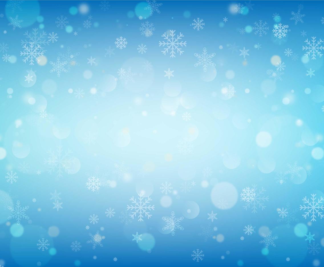 Free Vector Winter Background With Snowflakes Vector Art & Graphics