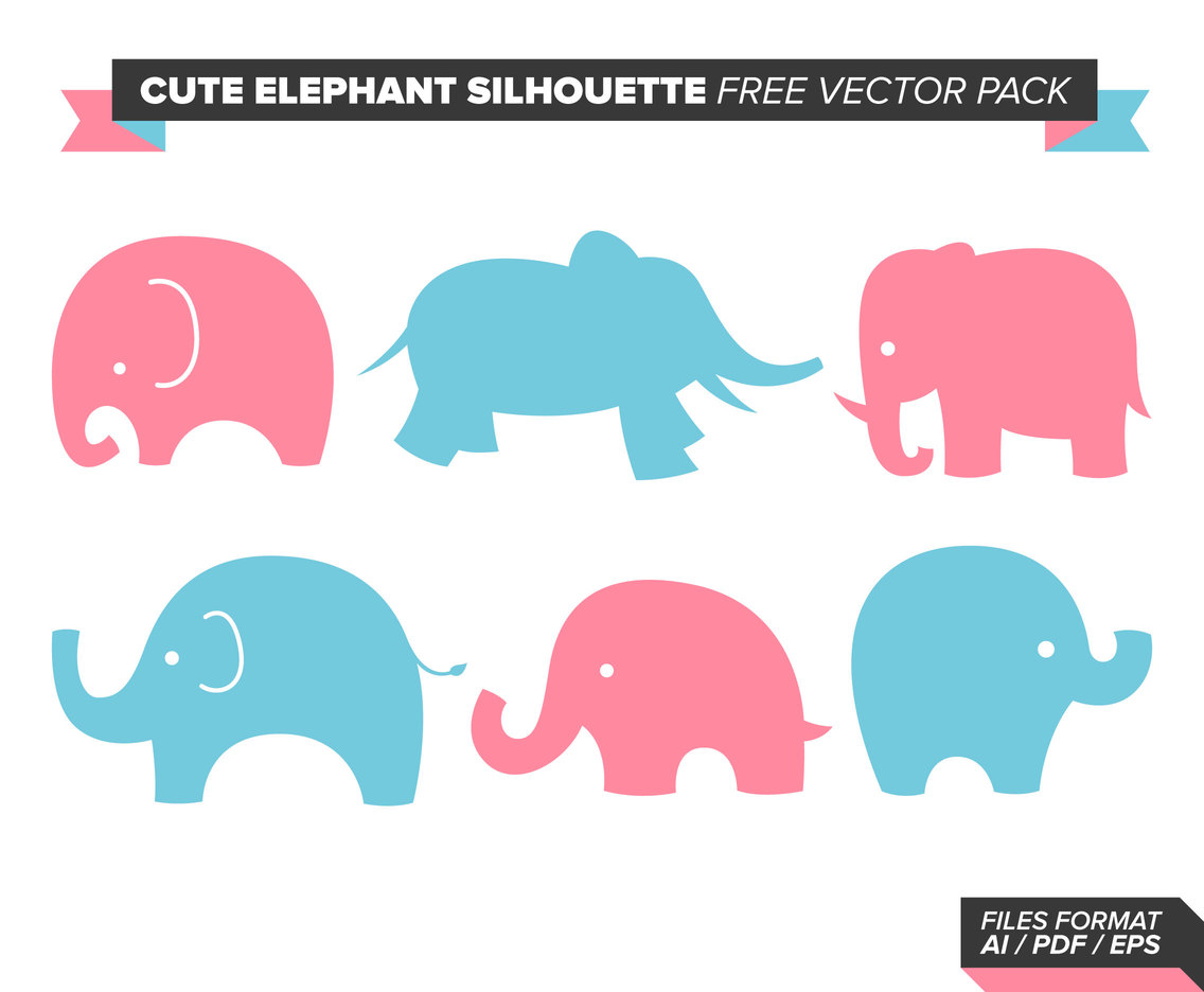 Free Free 162 Silhouette Cute Baby Elephant Svg SVG PNG EPS DXF File