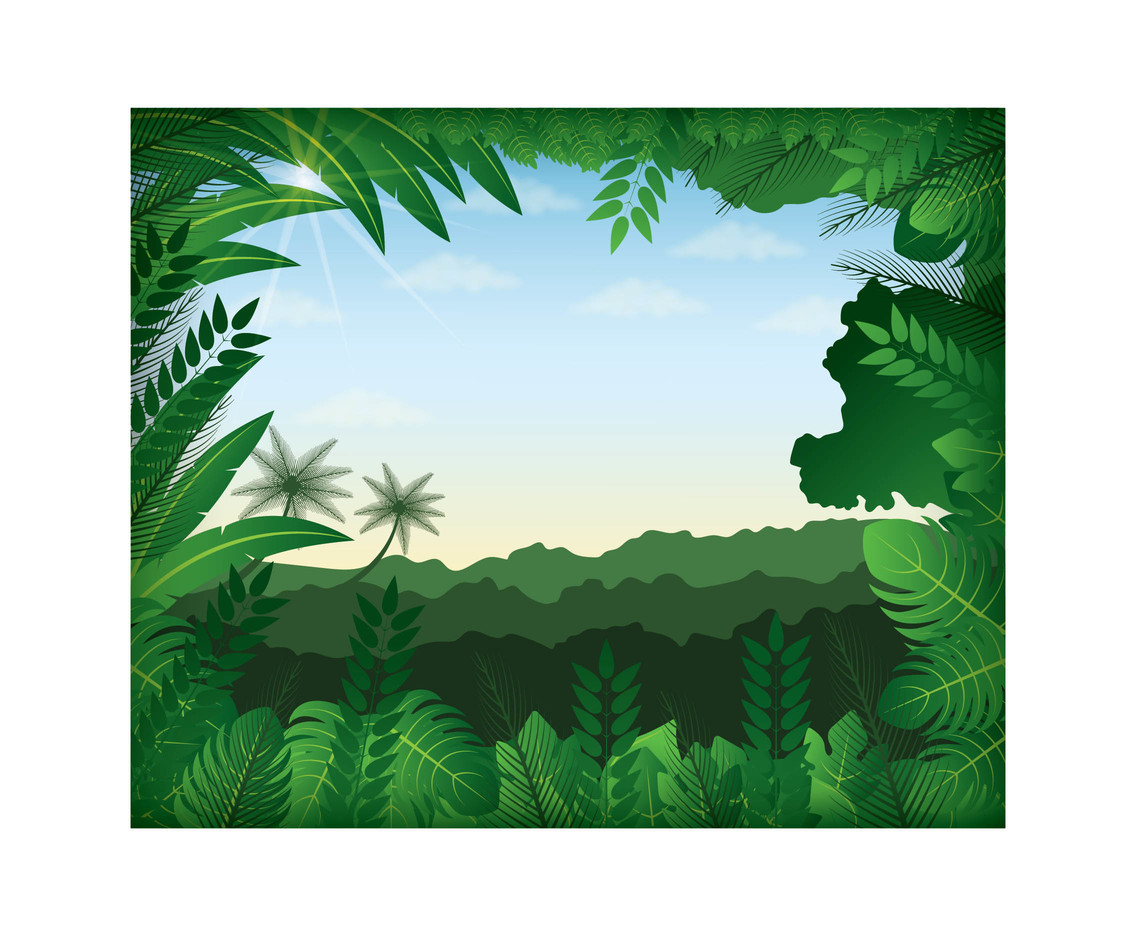 Forest Background Vector Vector Art & Graphics | freevector.com