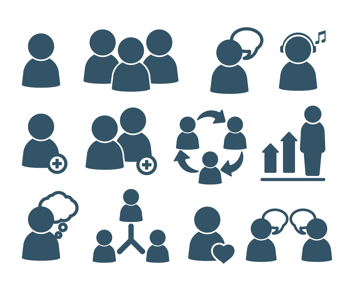 People Icon Vector Png