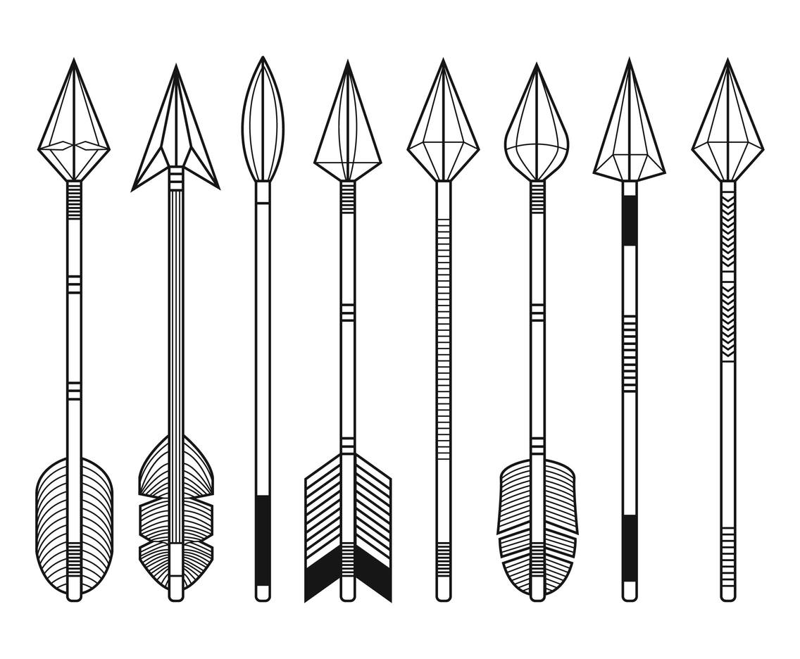 Download Free Vintage Arrows Vector Vector Art & Graphics | freevector.com