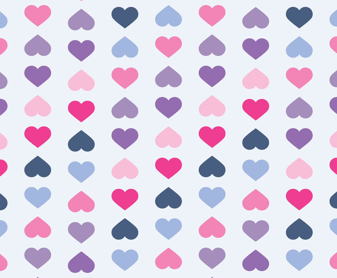 Background Of Hearts Vector Art & Graphics | freevector.com