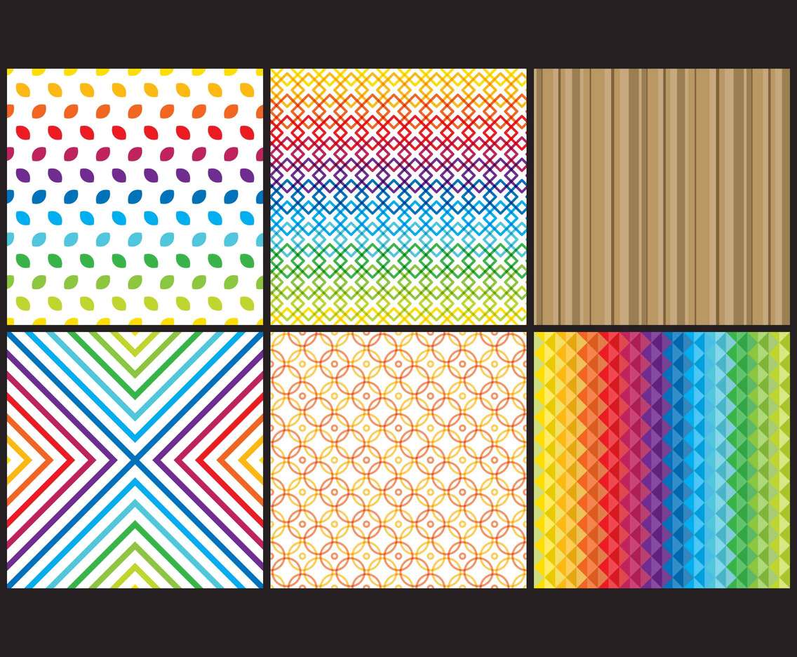 Colorful Geometric Patterns Vector Art Graphics Freevector Com