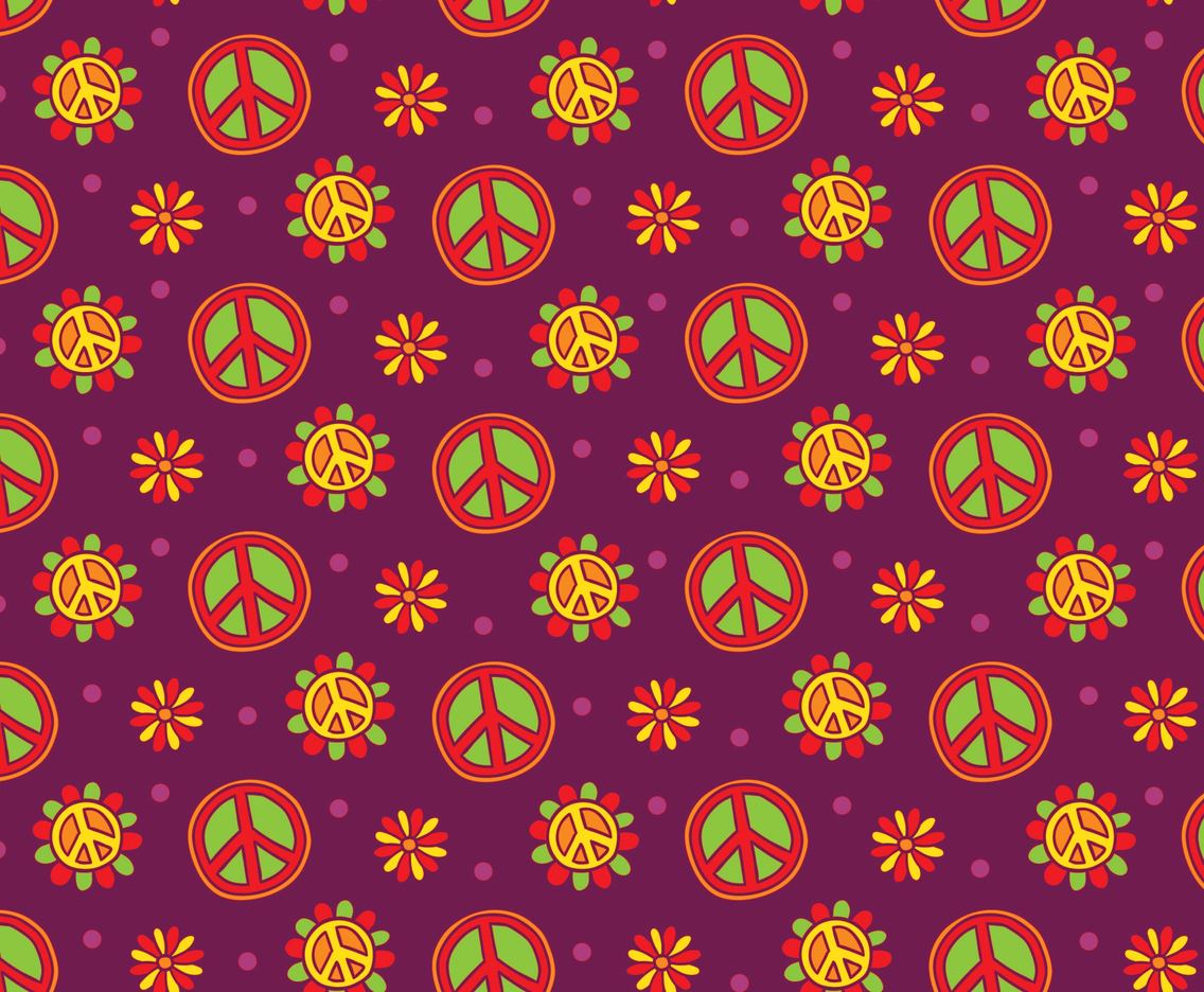 Hippie Pattern Backgrounds