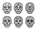 Floral Skull Vector Art & Graphics