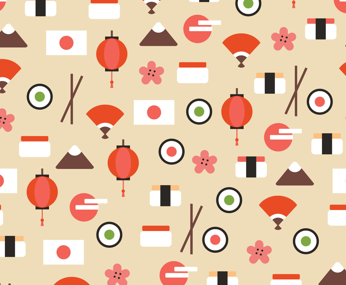japanese vector patterns