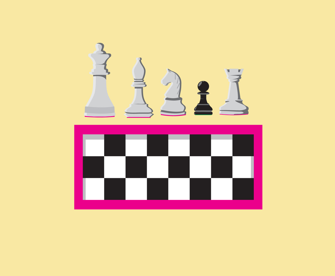 Games for player chess with playing surface board Vector Image