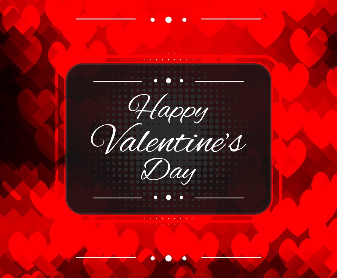 Free Vector Happy Valentine's Day Background Vector Art & Graphics |  