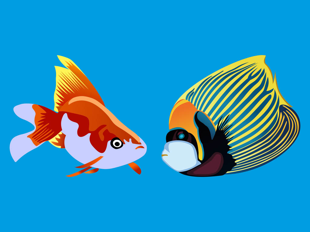 Download Tropical Fish Vector Vector Art & Graphics | freevector.com