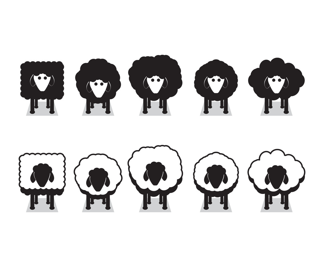 Download Vector Icon Set Sheep Vector Art & Graphics | freevector.com
