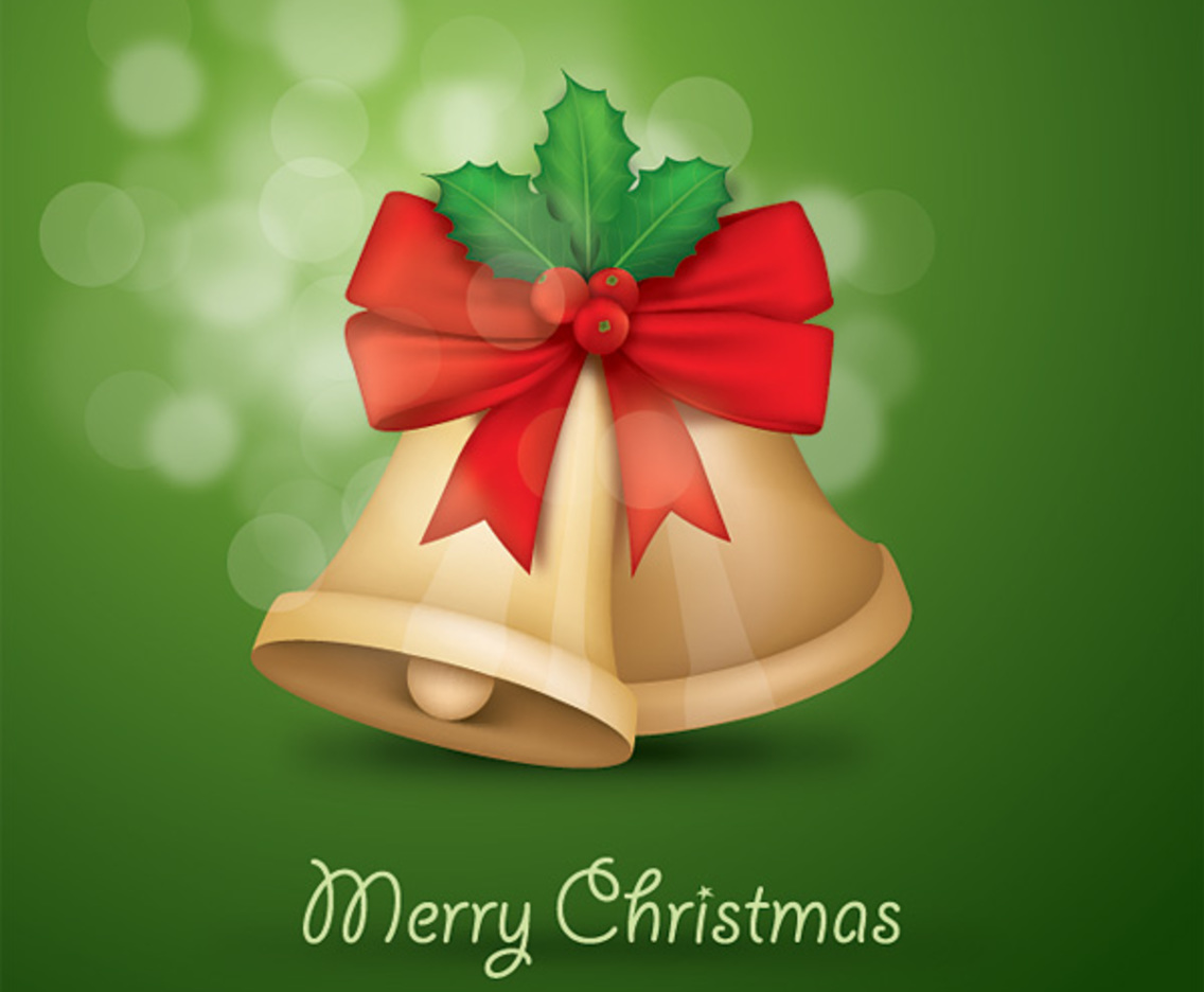 Christmas Bells Vector Art & Graphics