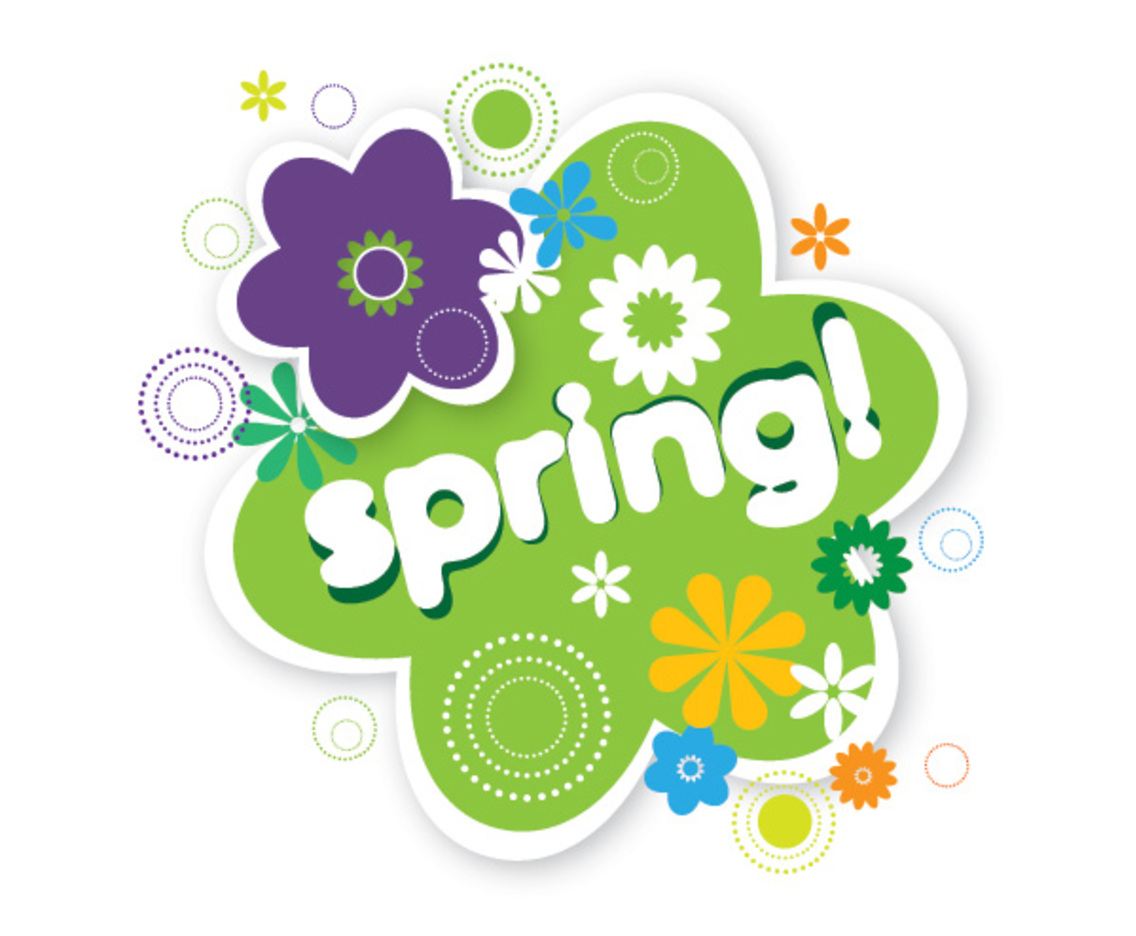 spring illustration vector free download