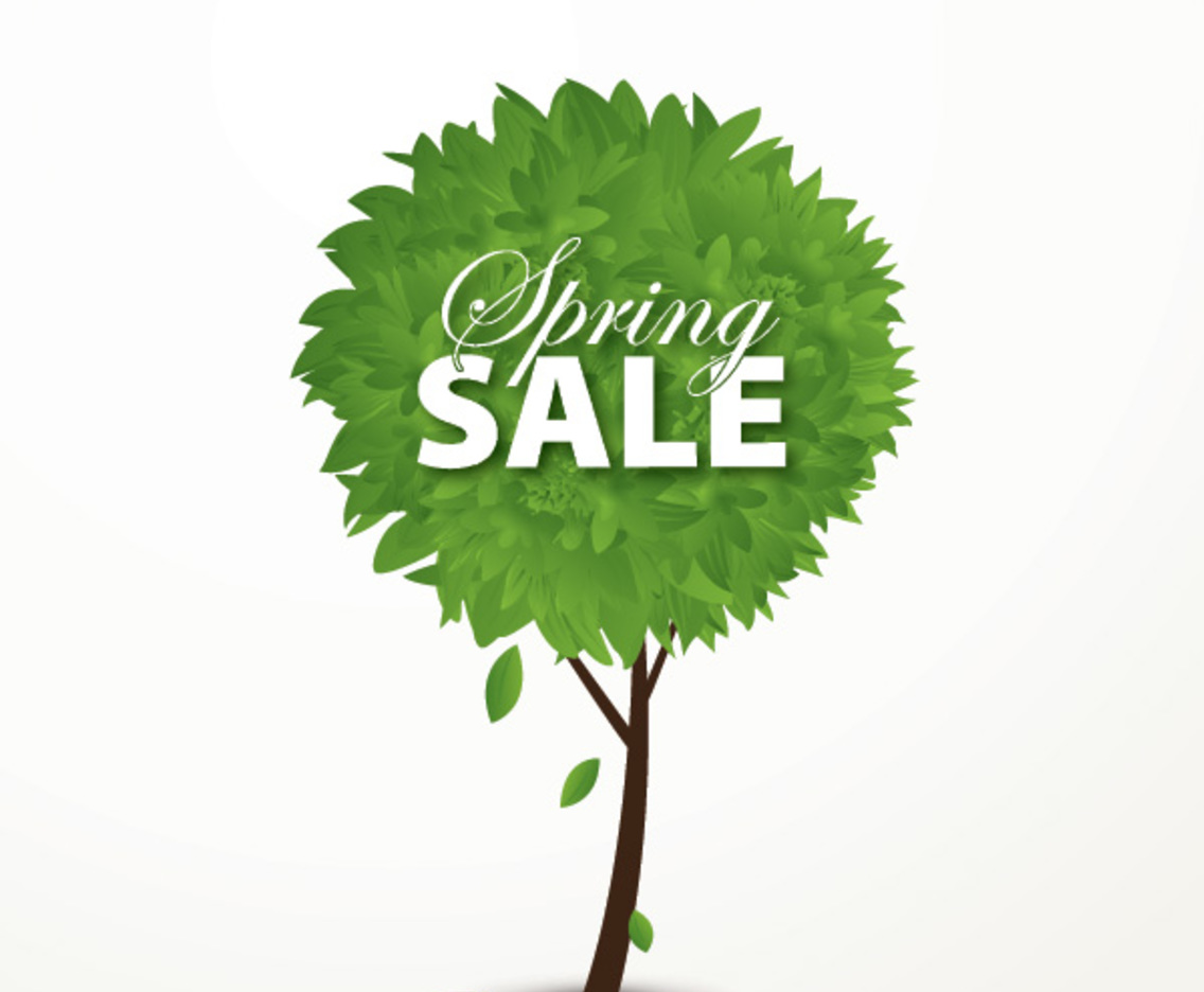 Spring Sale Background Graphic by ngabeivector · Creative Fabrica