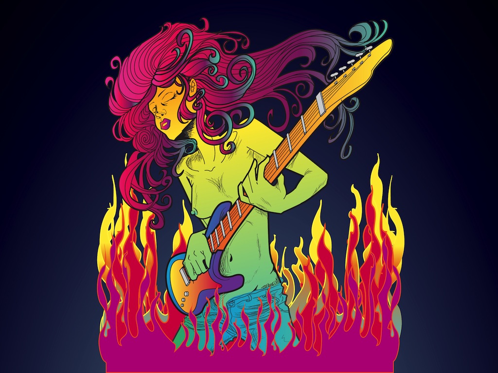 psychedelic rock music