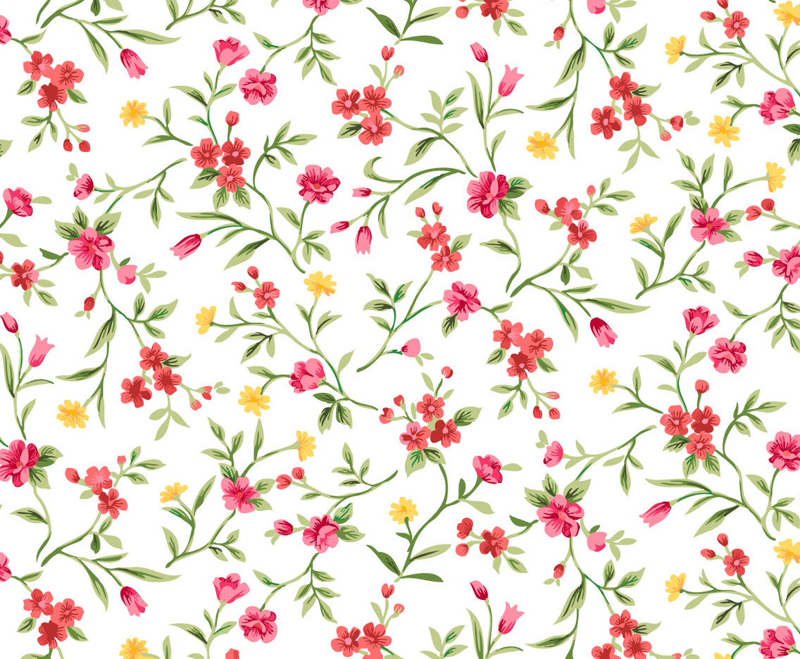 Watercolor Floral Seamless Background Vector Art And Graphics