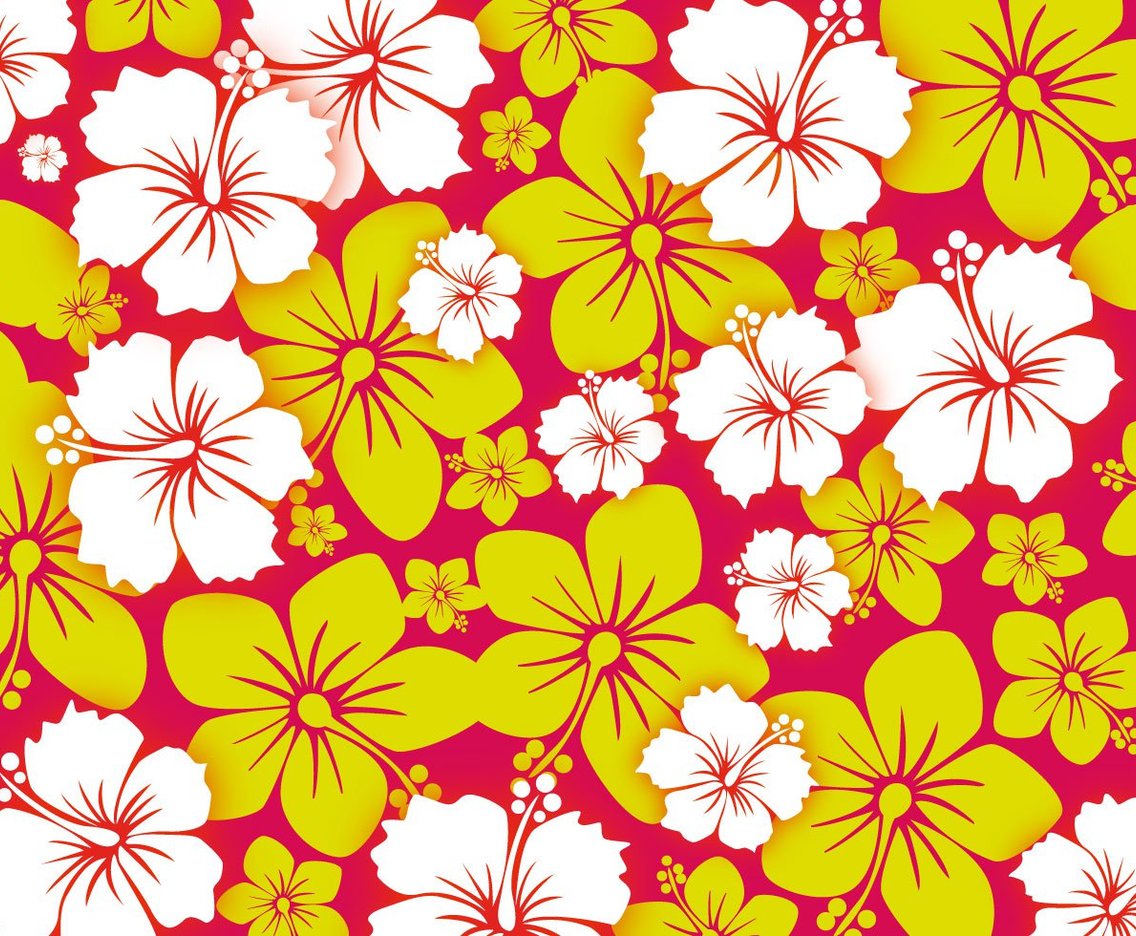 Download Free Hawai Flower Background Vector Vector Art & Graphics | freevector.com