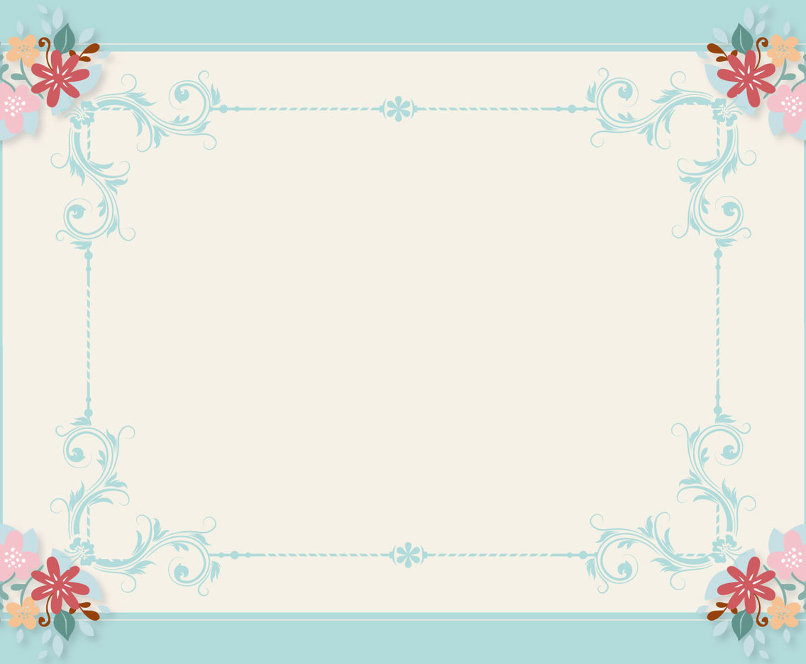 Beautiful Floral Frame Background Vector Art & Graphics 