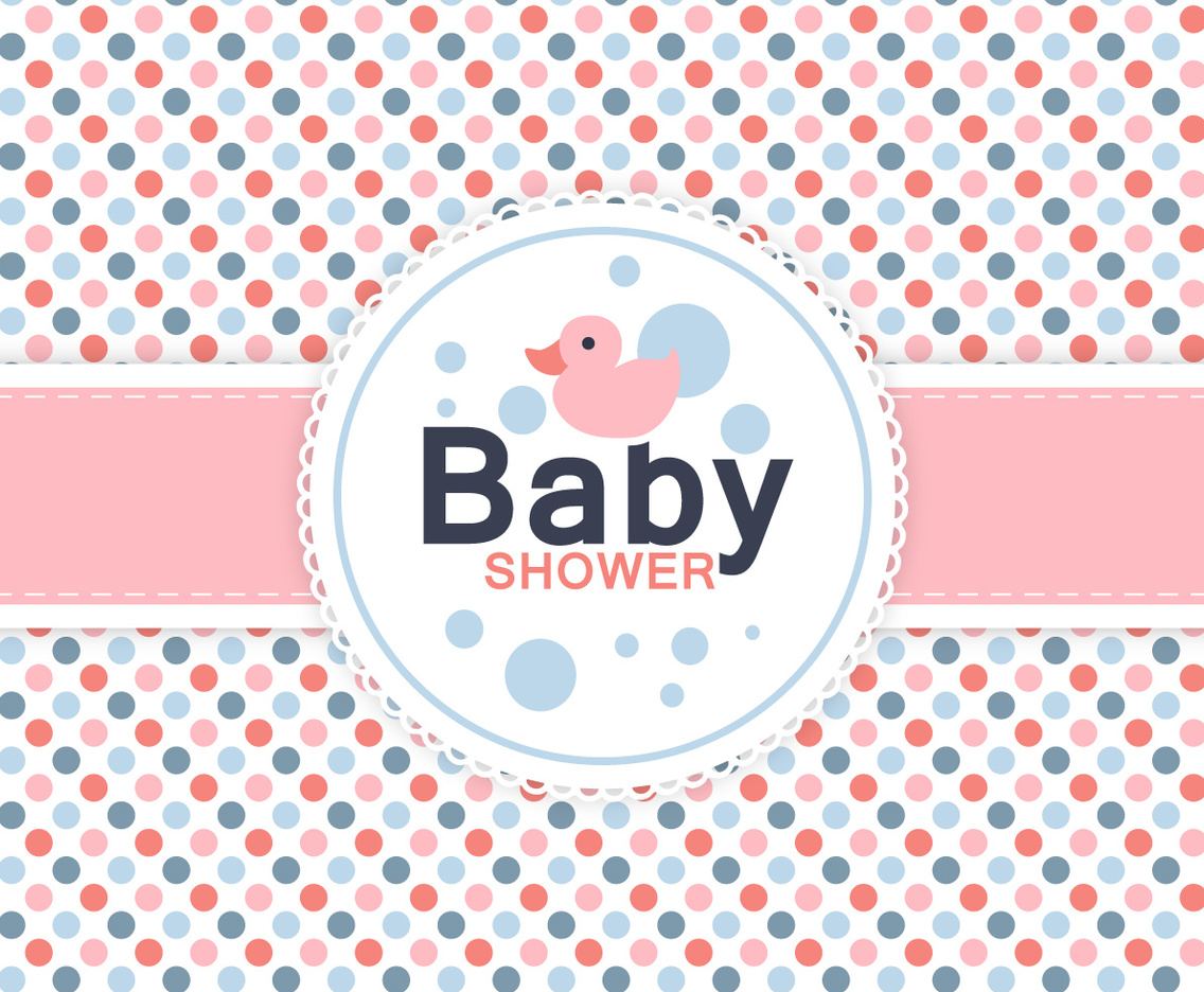 Download Baby Shower Card Vector Art Graphics Freevector Com
