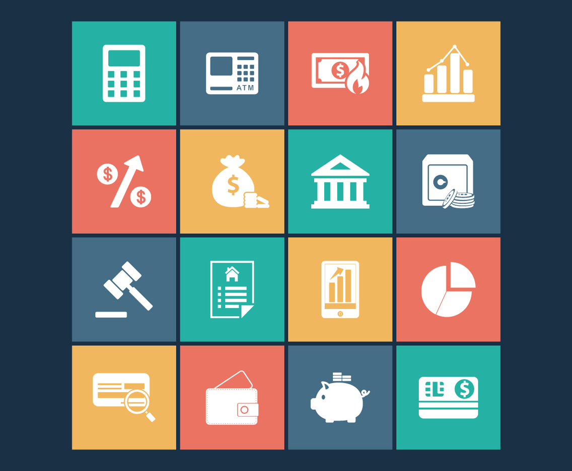 Finance Vector Icons Vector Art & Graphics | freevector.com