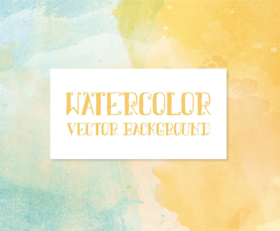Download Watercolor Vector Background Vector Art & Graphics | freevector.com