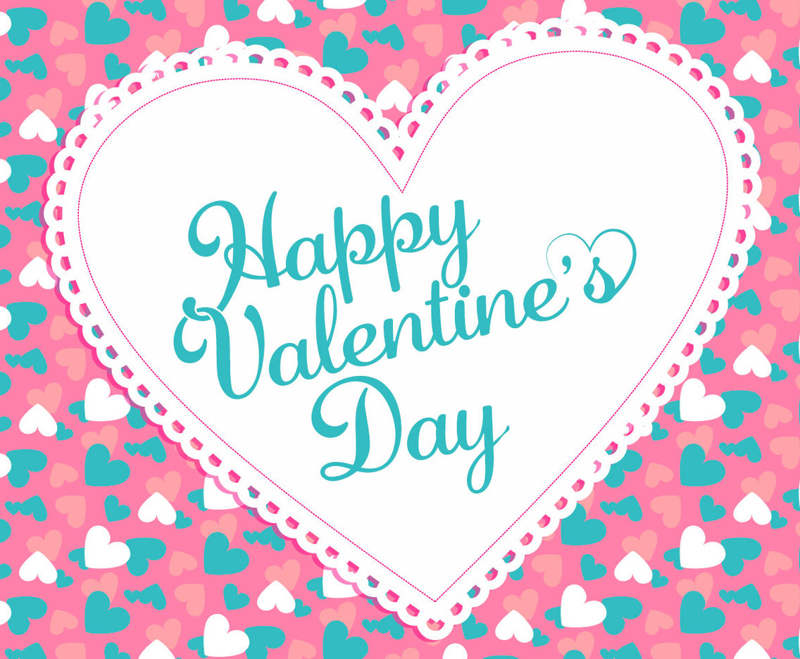 Download Digital Artwork Heart Symbol Aesthetic Valentine's Day Wallpaper