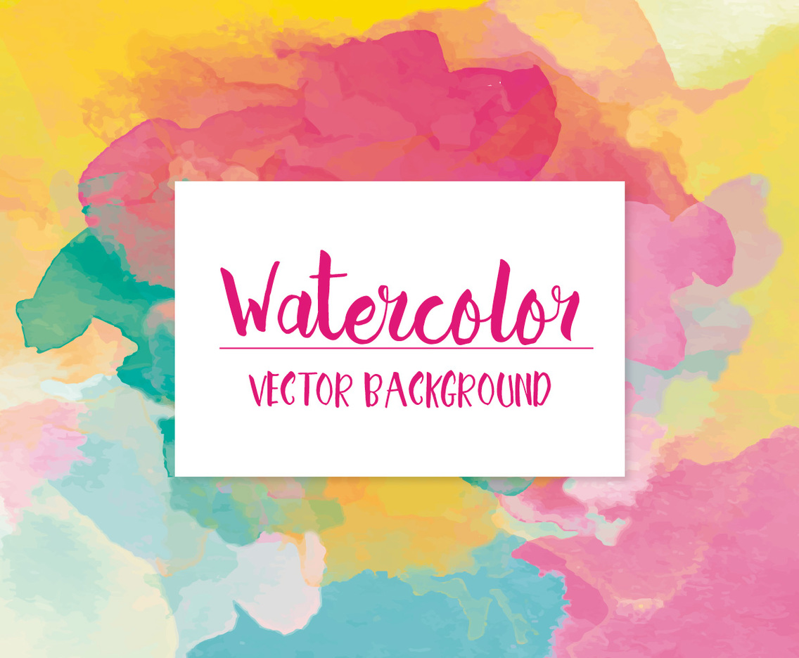 Download Multicolor Watercolor Background Vector Art & Graphics ...