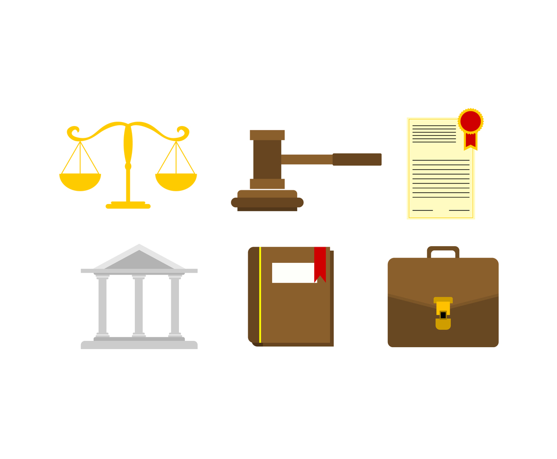 legal icon vector