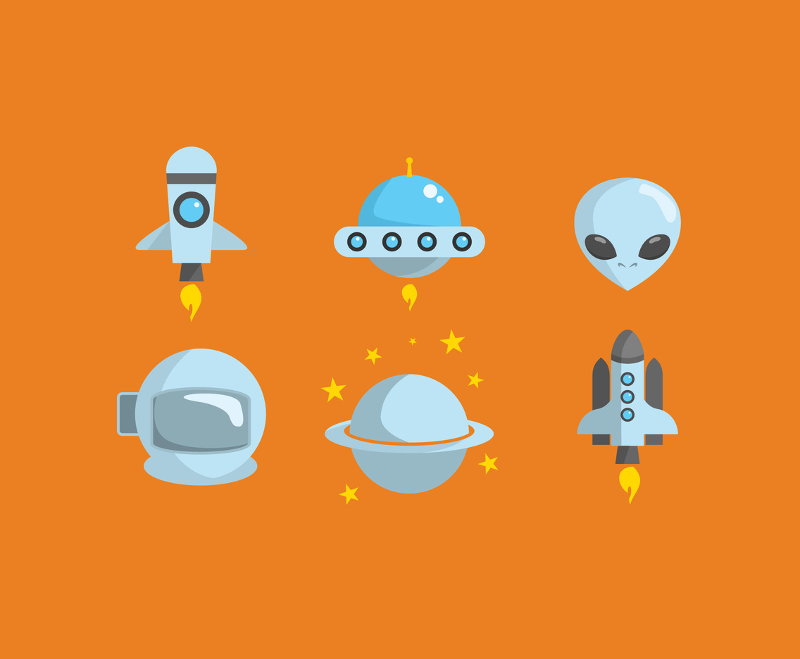 Space Objects Vector Art, Icons, and Graphics for Free Download