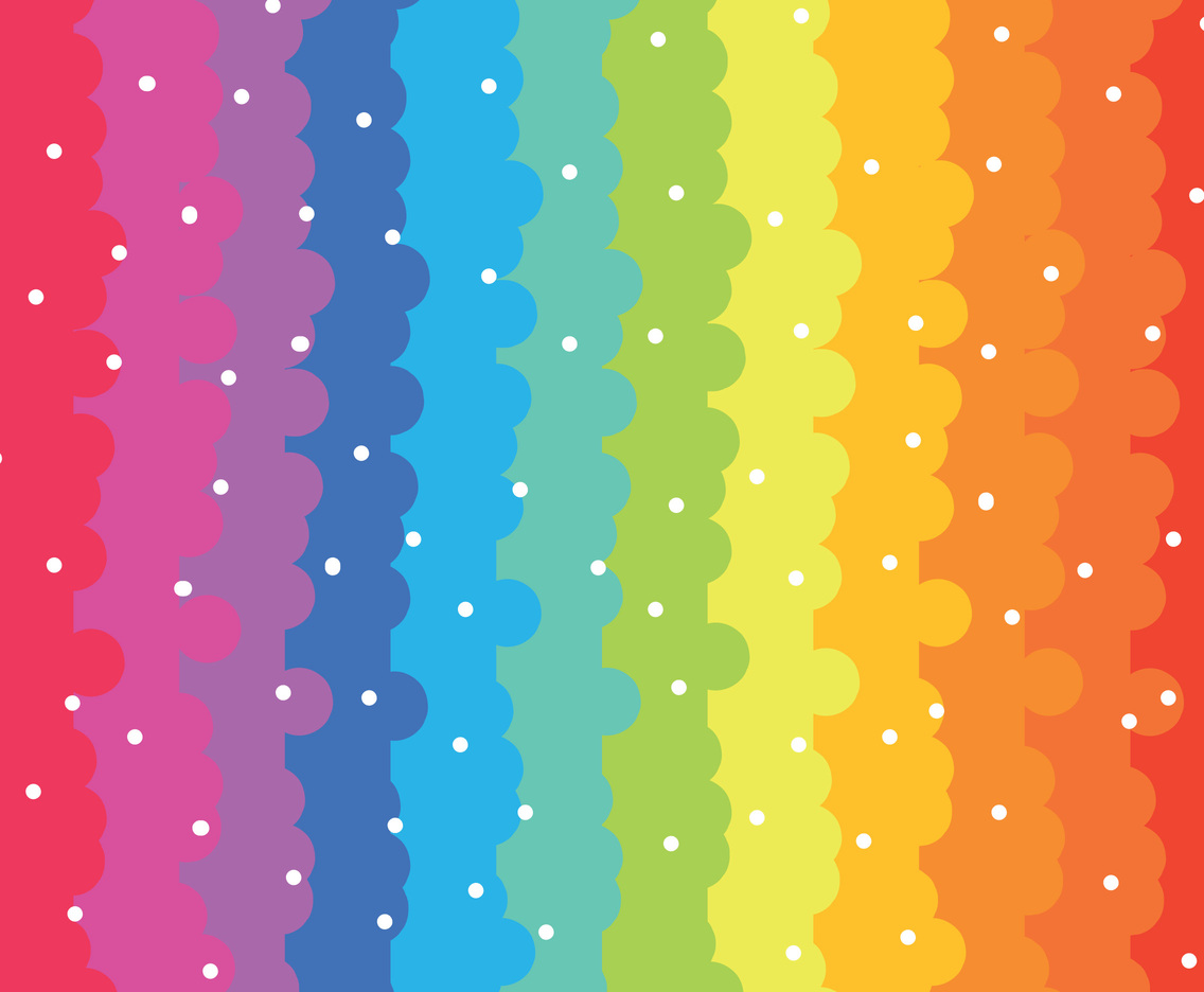 Cute Rainbow Background Vector Art & Graphics | freevector.com