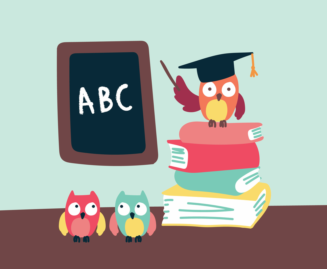 Download Owl Teaching Vector Art & Graphics | freevector.com