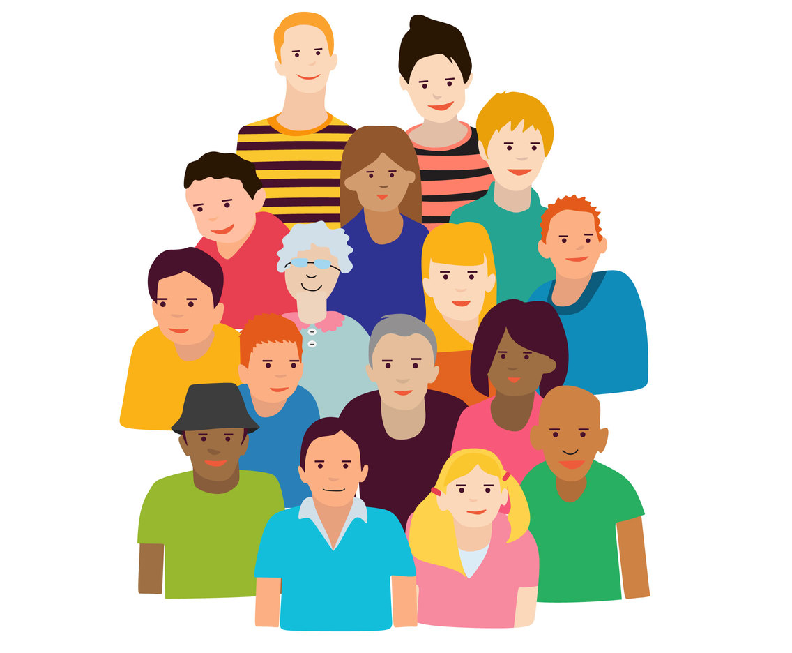 Group Of People Vector Vector Art And Graphics