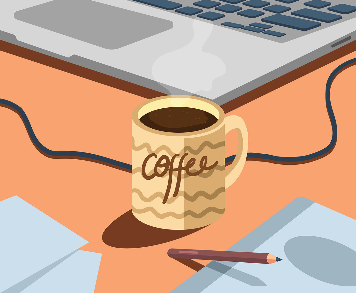 Download Coffee Mug Vector Art & Graphics | freevector.com