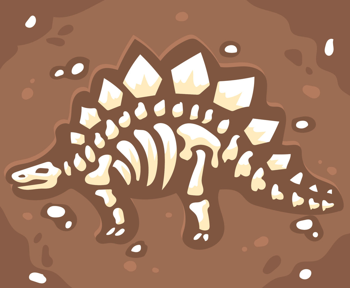 Стегозавр окаменелости