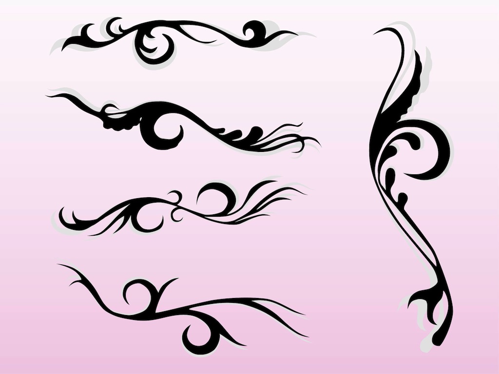 Download Swirling Flourishes Vector Art & Graphics | freevector.com