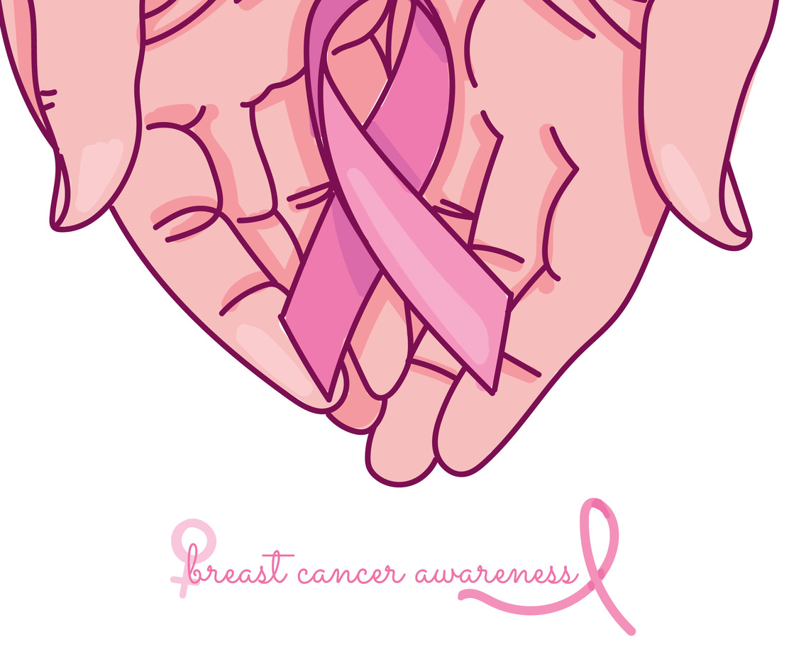Breast Cancer Awareness Ribbon Vector Art & Graphics
