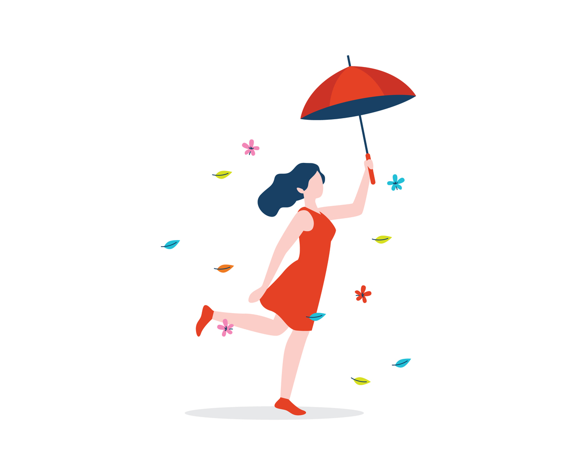 Umbrella illustration
