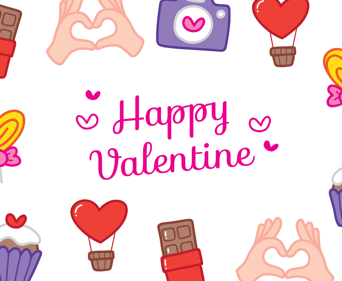 Valentine Background Vector Art & Graphics