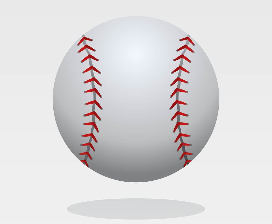 Download Cool Realistic Baseball Vector Art & Graphics | freevector.com