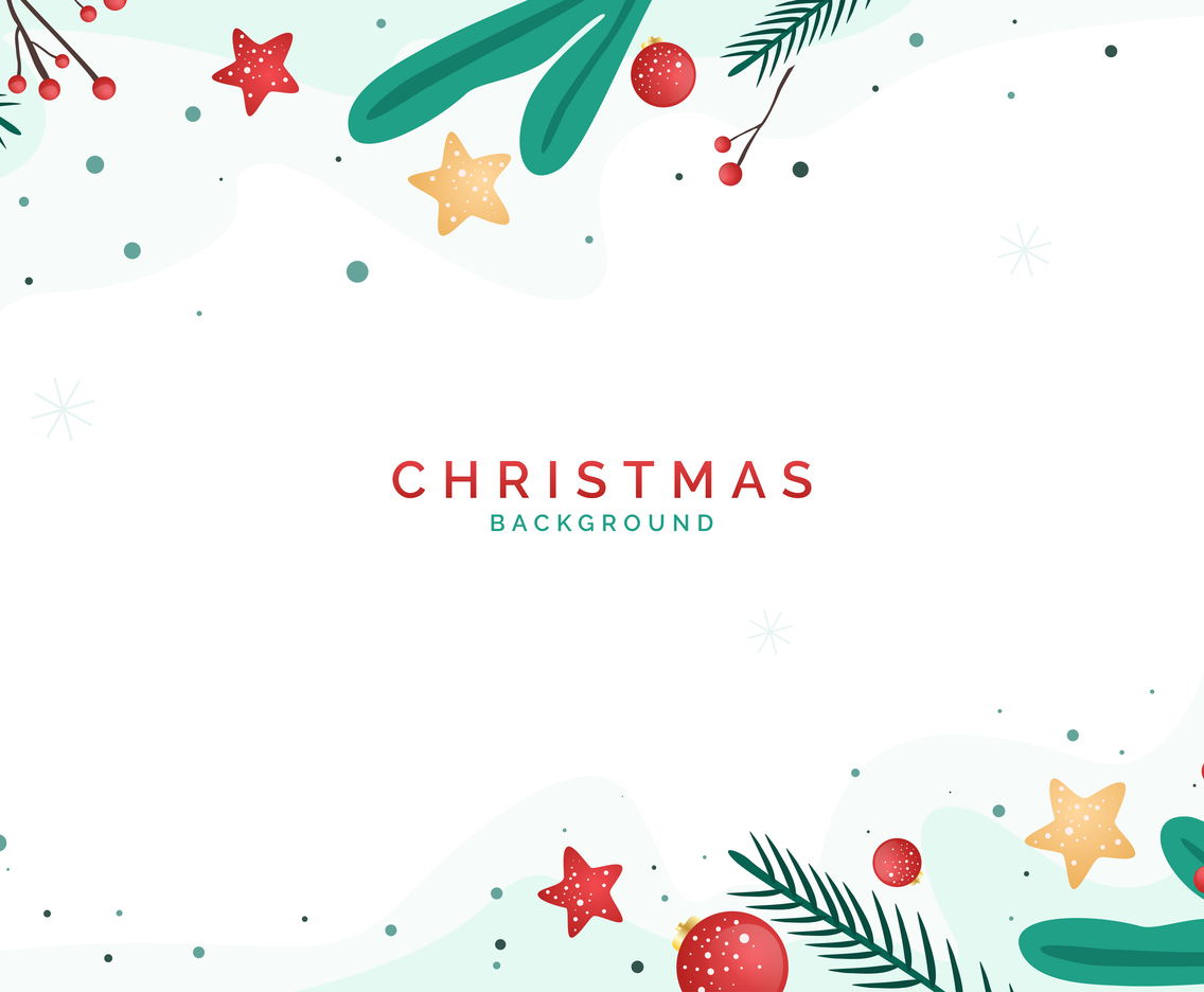 Simple And Clean Christmas Background Vector Art & Graphics