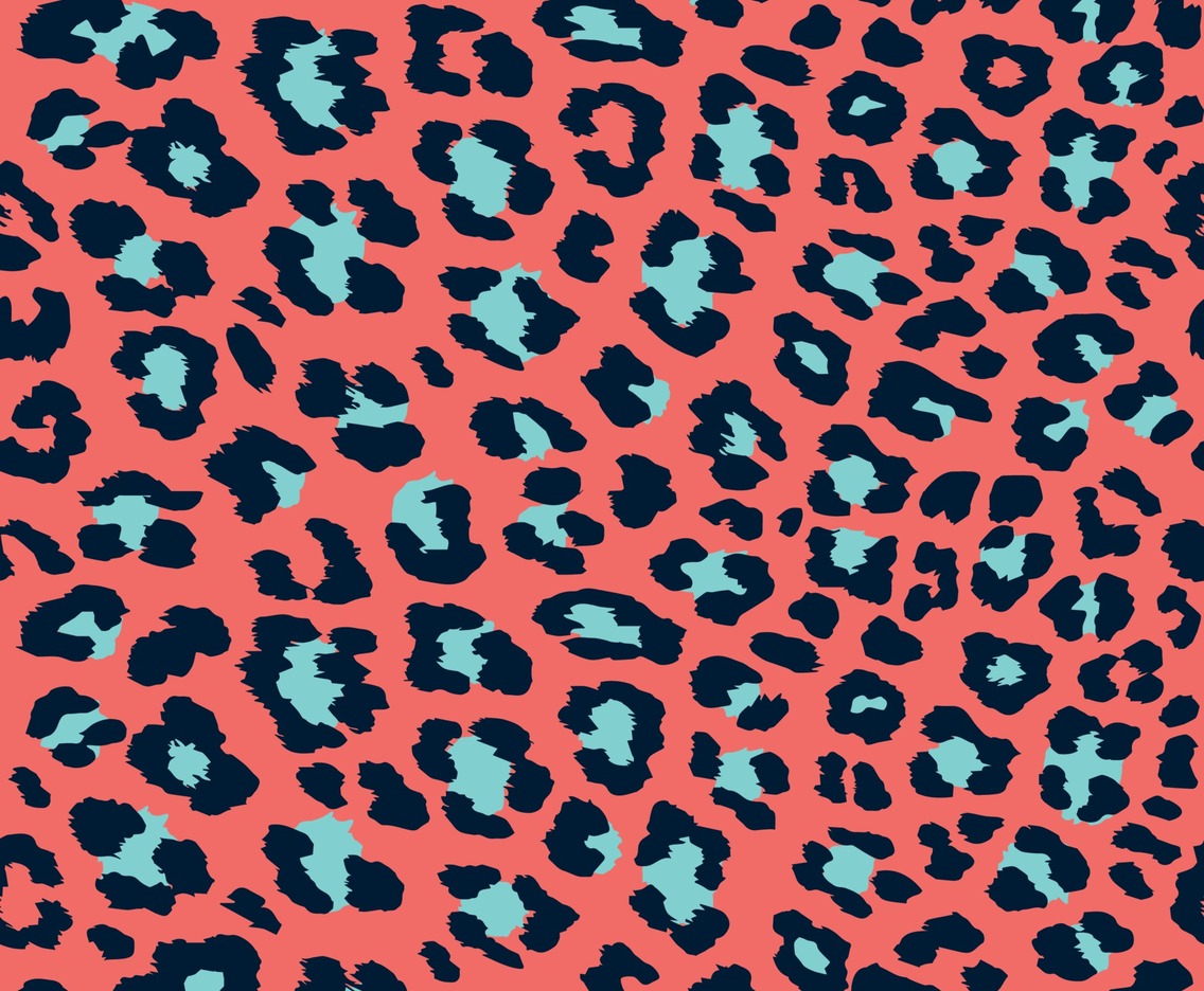 Llustration Of Leopard Print Seamless Pattern. Wild Texture For Design ...