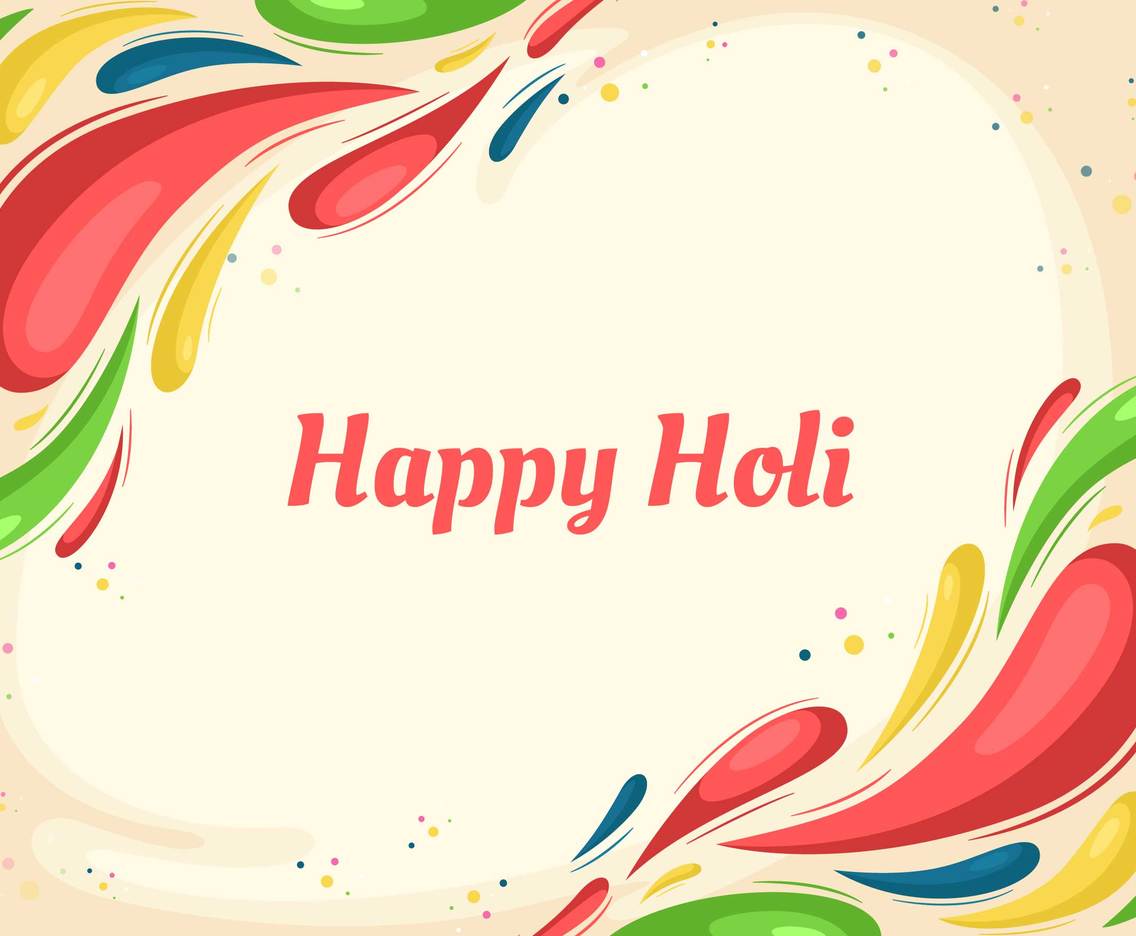 Colorful Holi Festival Background Vector Art & Graphics 