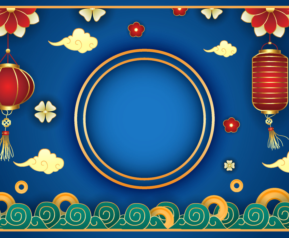 chinese new year background vector