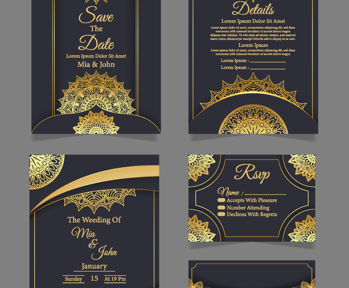 template-of-indian-wedding-invitations-vector-art-graphics