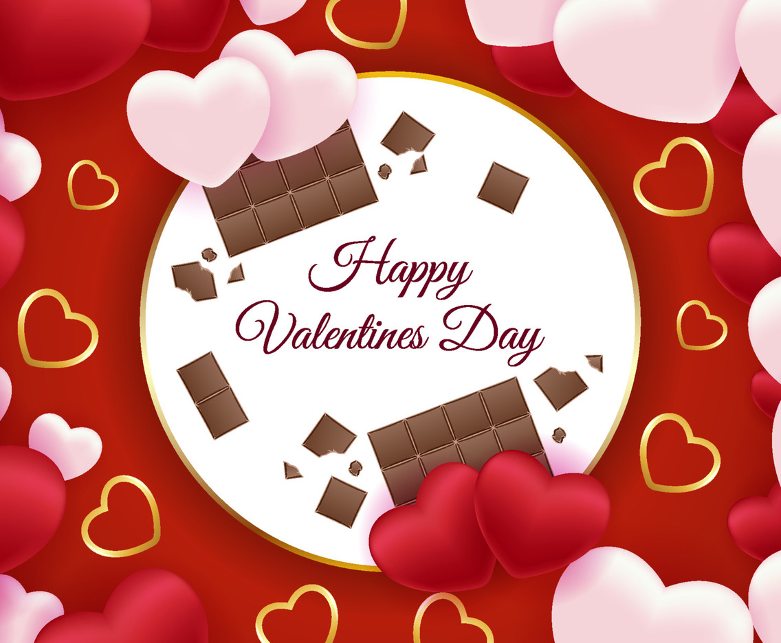 Valentines day wallpaper aesthetic Vectors & Illustrations for Free  Download